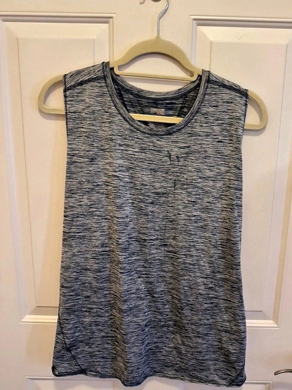 Danskin Now Women's Gray & Black Tank Top XXL/2X Like New